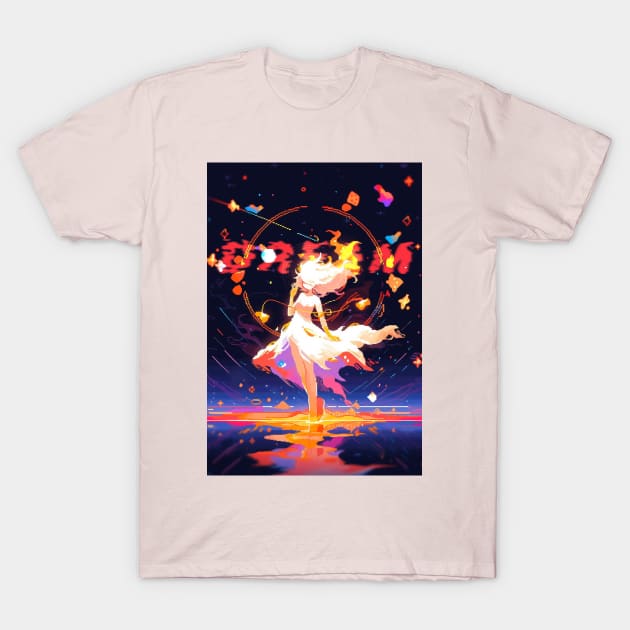 Fiery Dance T-Shirt by Jaragua Gecko